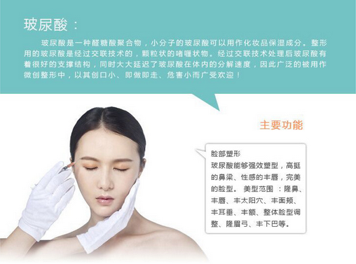玻尿酸主要功能