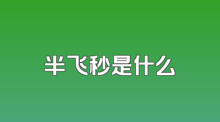 半飞秒是什么