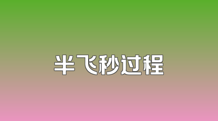 半飞秒过程