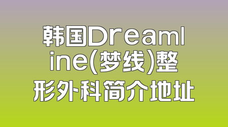 韩国Dreamline(梦线)整形外科简介地址