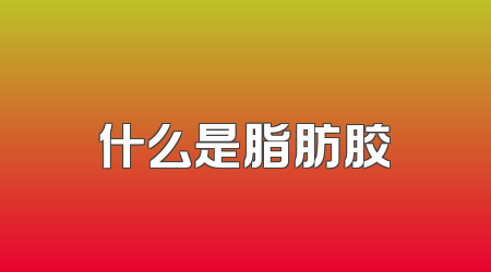 什么是脂肪胶