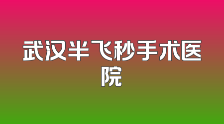 武汉半飞秒手术医院