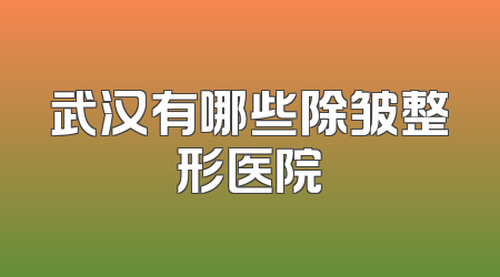 武汉有哪些除皱整形医院