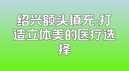 绍兴额头填充：打造立体美的医疗选择